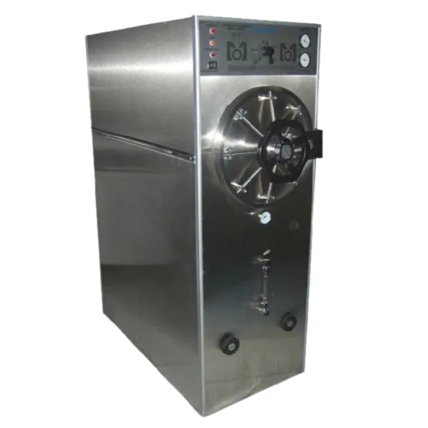 AUTOCLAVE HORIZONTAL CILINDRICA DOBLE CÁMARA MANUAL GABINETE BIFÁSICA  35 X 90 DIÁMETRO X FONDO