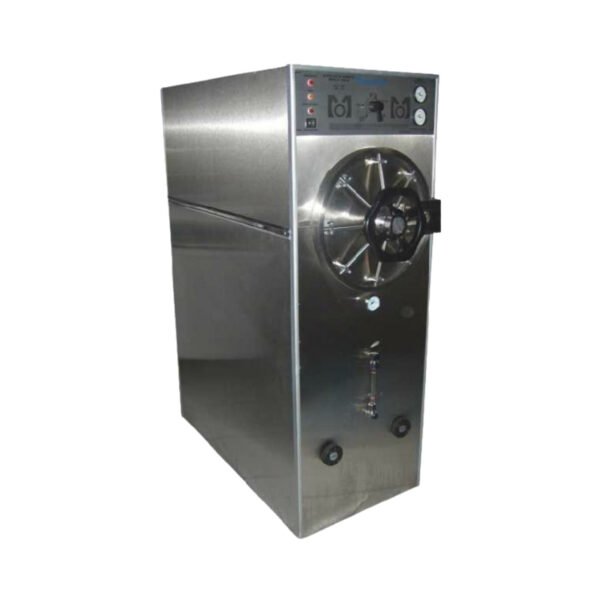 AUTOCLAVE HORIZONTAL CILINDRICA DOBLE CÁMARA MANUAL GABINETE BIFÁSICA 35 X 90 DIÁMETRO X FONDO