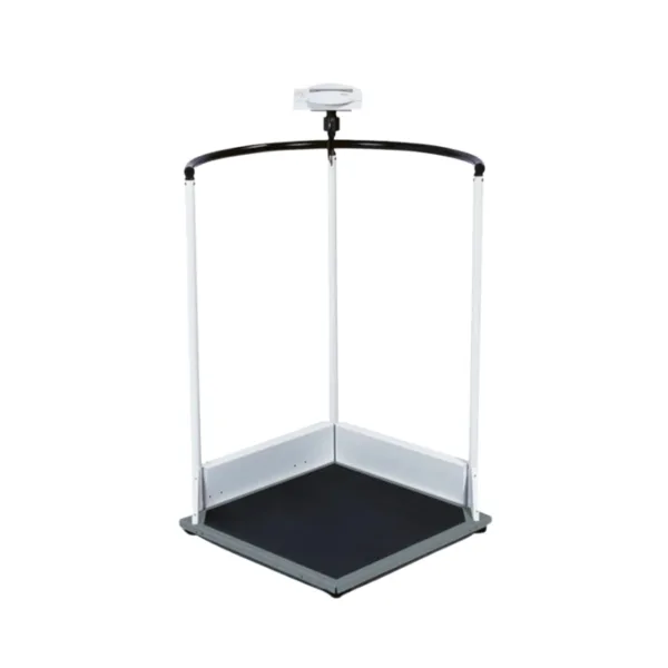 BASCULA DIGITAL DE PLATAFORMA 300KG DIV 100G TARA AUTO-HOLD BMI C PASAMANOS