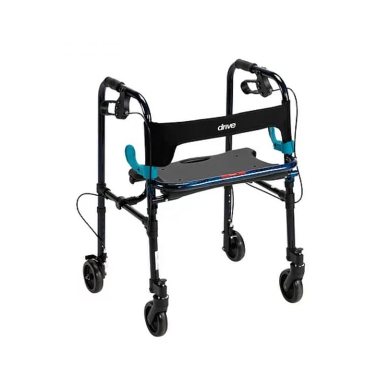 ANDADERA 10230 ALU 2P AZUL PLE