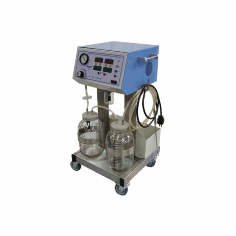 ASPIRADOR PARA SUCCIÓN CONTINUA E INTERMITENTE CON GABINETE