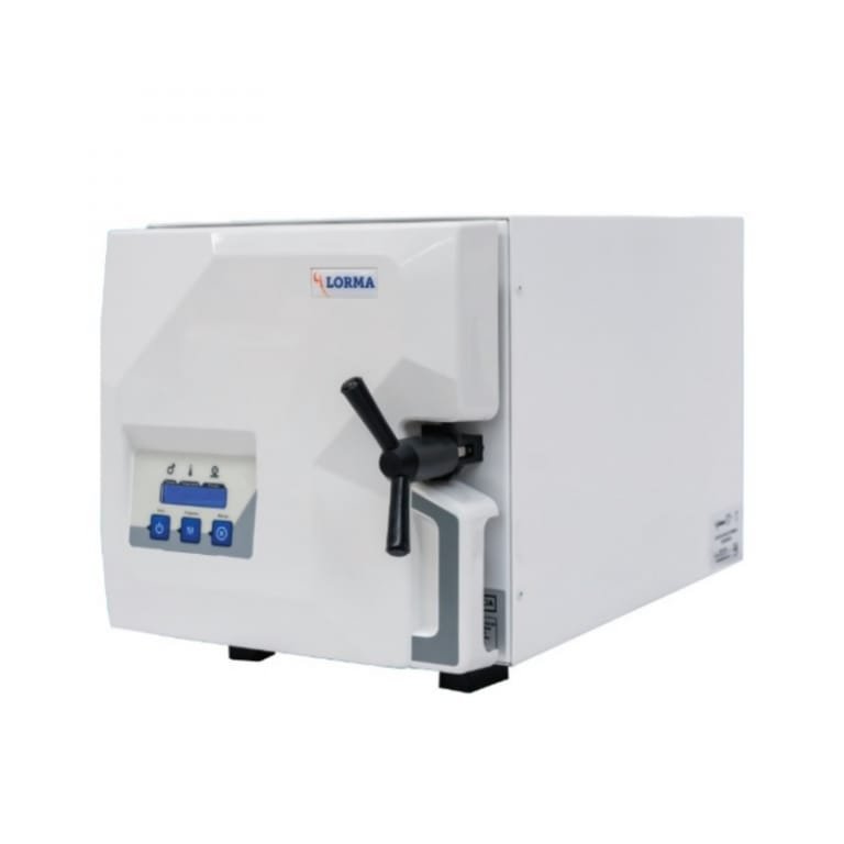 AUTOCLAVE ELECTRÒNICA SEMI-AUTOMÀTICA DIGITAL DE 12 LITROS