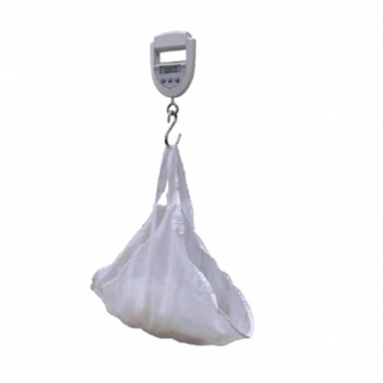 BÁSCULA ELECTRÓNICA TIPO SALTER CAP. 25 KG CON MOCHILA