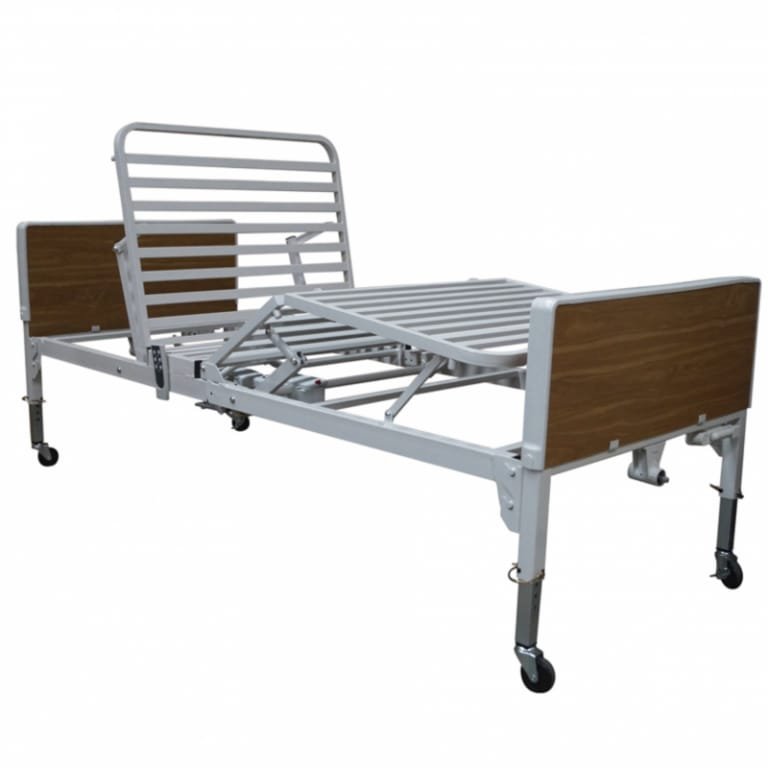 CAMA HOSPITALARIA SEMI-ELÉCTRICA 2 POSICIONES