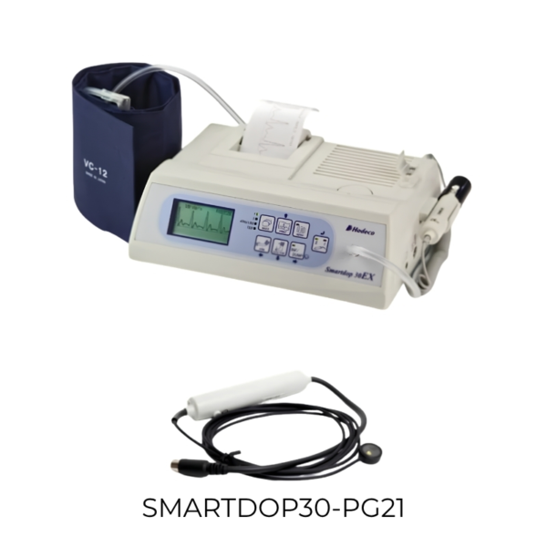 DIGITAL DOPPLER BI-DIRECCIONAL Y DOBLE CANAL C/1 TRANSDUCTOR 8MHz Y TRANSDUCTOR PPF