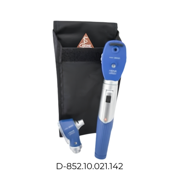 EQUIPO DE DIAGNOSTICO MINI 3000 CON 1 MANGO, 2 CABEZALES Y ESTUCHE SUAVE.