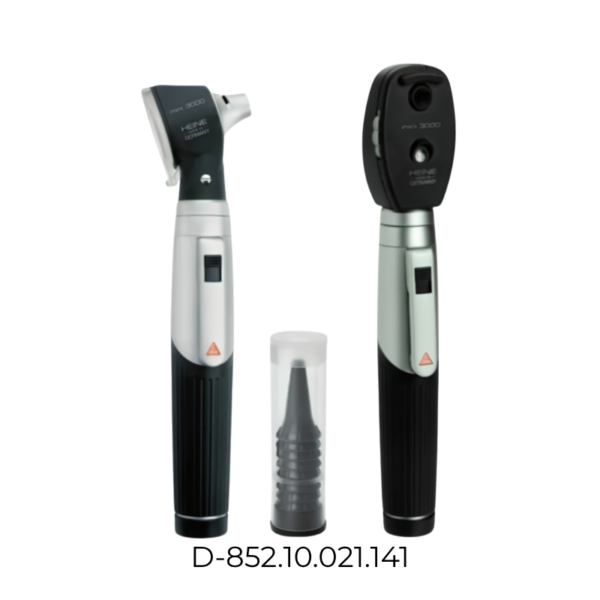 EQUIPO DE DIAGNÓSTICO MINI3000 CON 1 MANGO, 2 CABEZALES Y ESTUCHE SUAVE