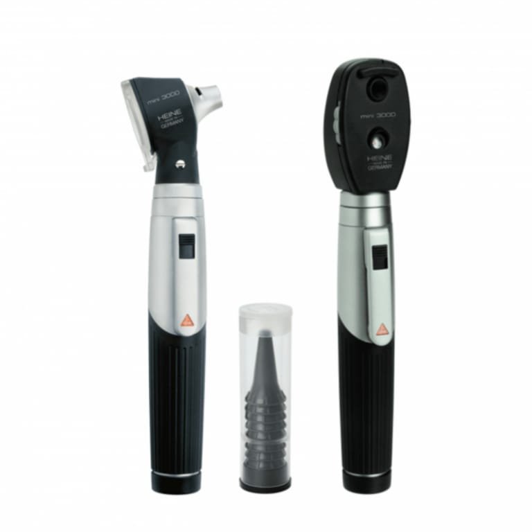 EQUIPO DE DIAGNÓSTICO MINI3000 CON 1 MANGO, 2 CABEZALES Y ESTUCHE SUAVE