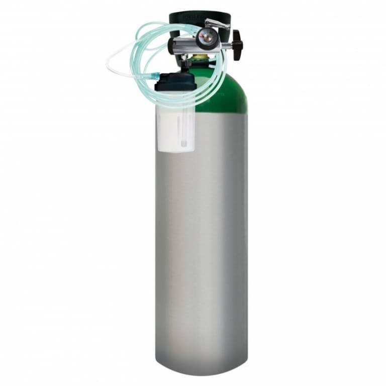 EQUIPO DE OXIGENO PORTÁTIL DE 1700 LITROS CON REGULADOR