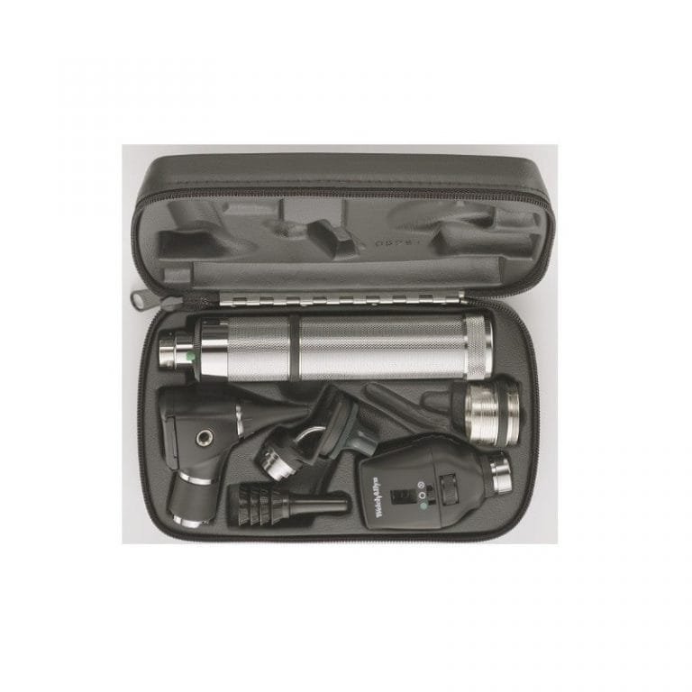 EQUIPO DIAGNOSTICO RECARGABLE HALOGENO 3.5v OFTALMO COAXIAL OTOSCOPIO 20000 RINOSCOPIO