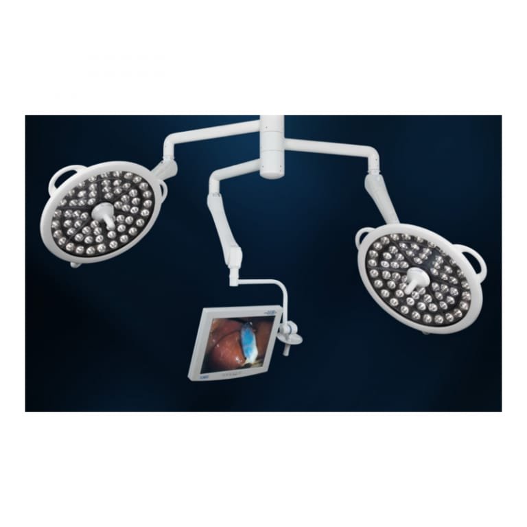 LAMPARA 2 PC TECHO+BRAZO PARA MONITOR