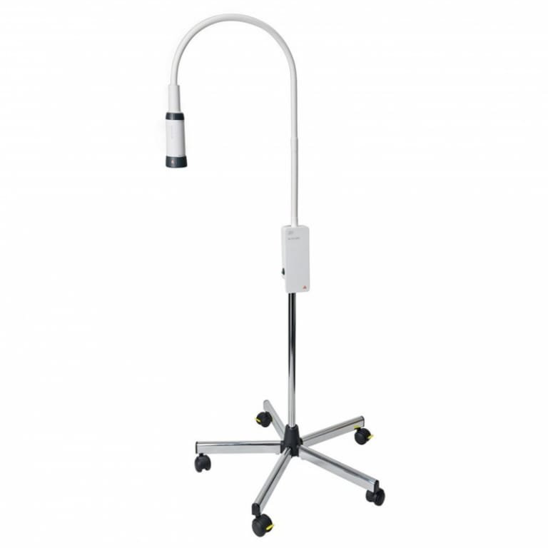 LAMPARA HEINE DE EXPLORACIÓN MODELO EL 10 LED CON TRIPIE DE METAL