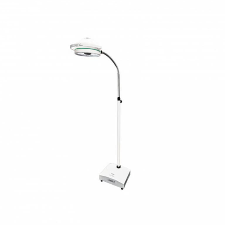 LÁMPARA MULTI LEDS DE PEDESTAL CON BATERÍA PARA EMERGENCIA