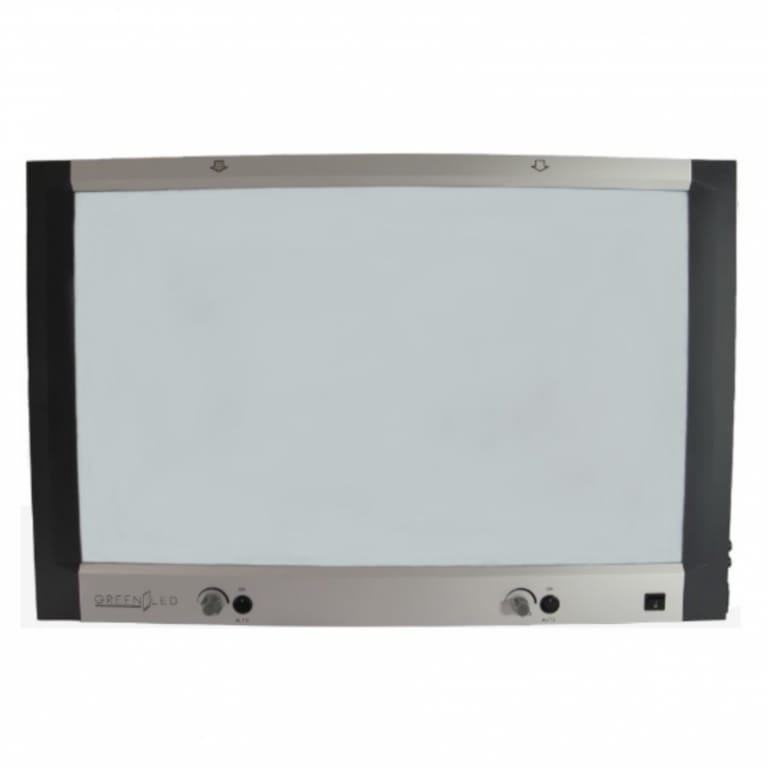 NEGATOSCOPIO PLANO 2 PLACAS LED 6300 LUX