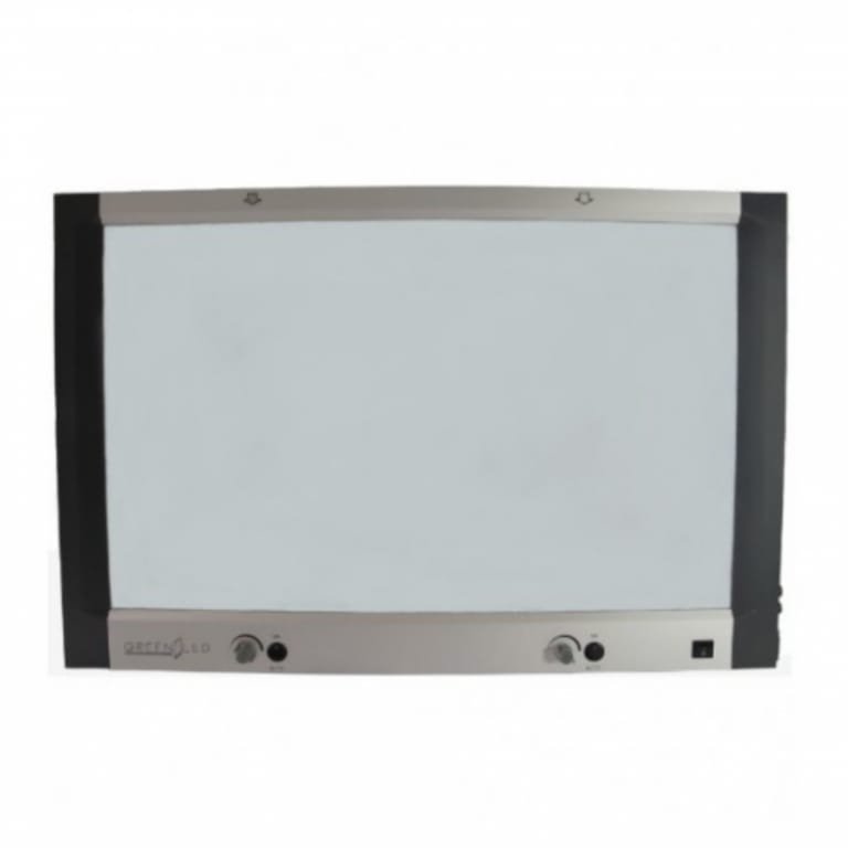 NEGATOSCOPIO PLANO 2 PLACAS LED PARA MAMOGRAFIA 13 000 LUX