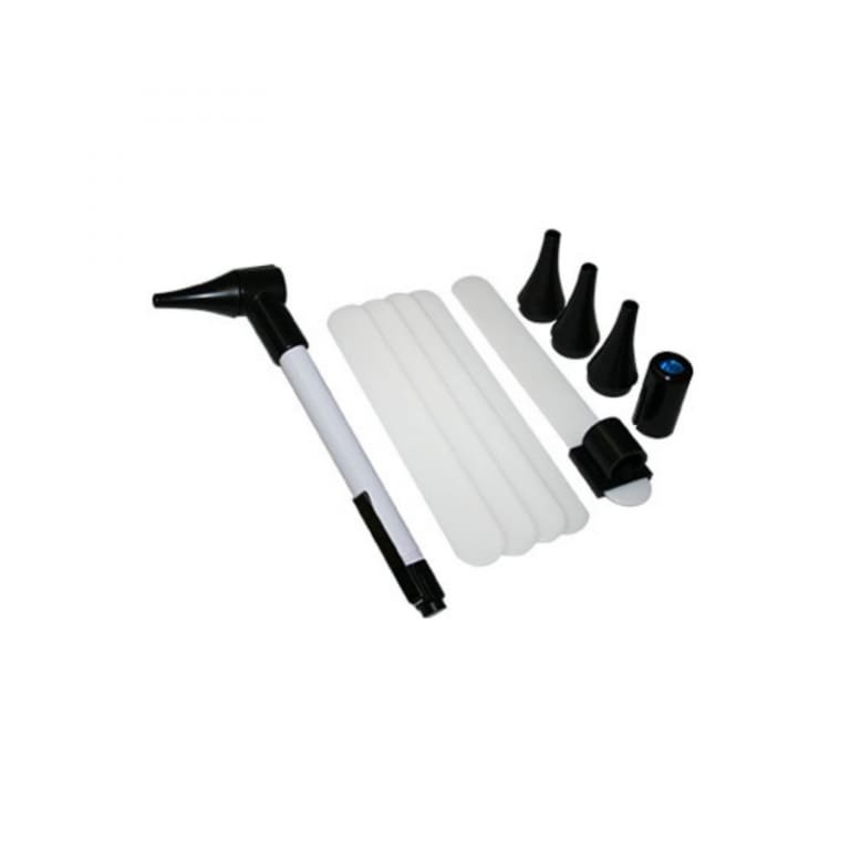 OTOSCOPIO CON LAMPARA Y ACCESORIOS ECONOMICO