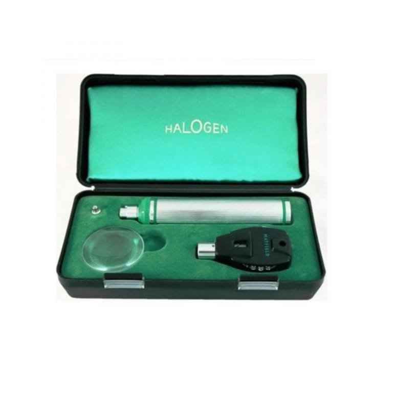 SET OFTALMOSCOPIO HALOGENO VETERINARIO GOWLANDS