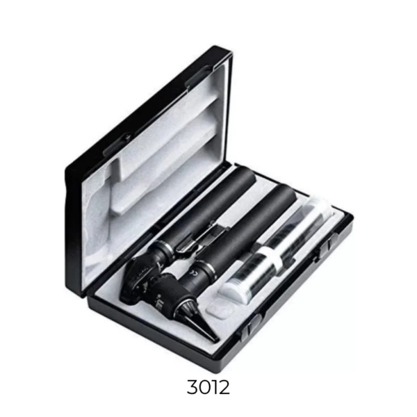 SET OFTALMOSCOPIO-OTOSCOPIO RIESTER Ri-mini NEGRO