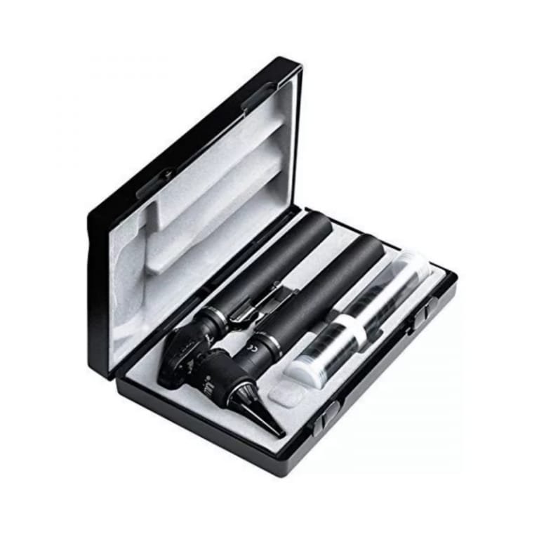 SET OFTALMOSCOPIO-OTOSCOPIO RIESTER Ri-mini NEGRO