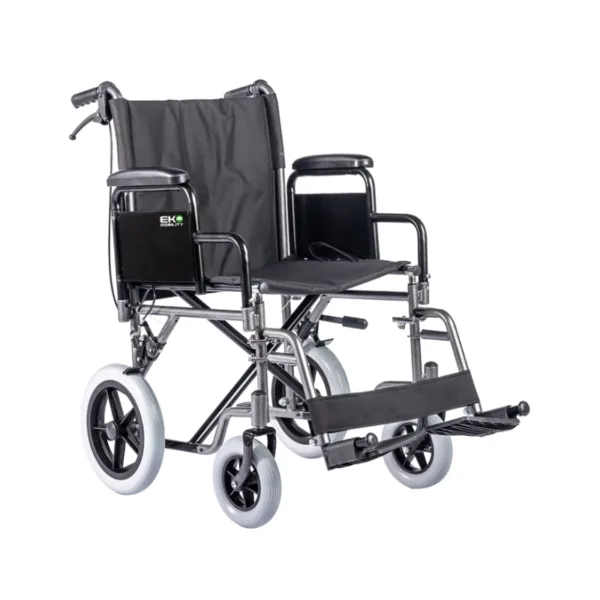 SILLA DE TRASLADO 19” ACERO SILVER VEIN REMOVIBLE/ REMOVIBLE 12”