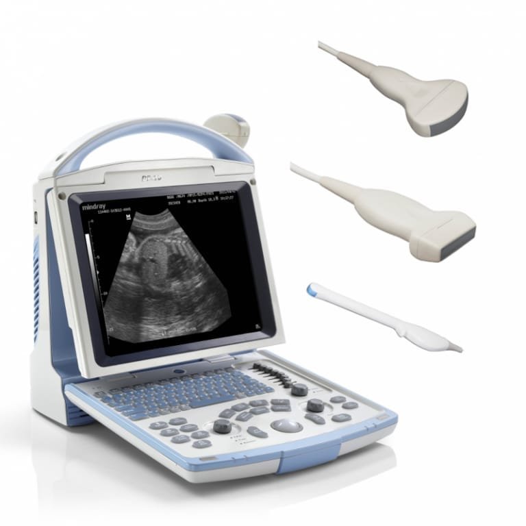 ULTRASONIDO DP10 PORTATIL MINDRAY C/ 3 TRANSDUCTORES CONVEXO, LINEAL Y ENDOCAVITARIO