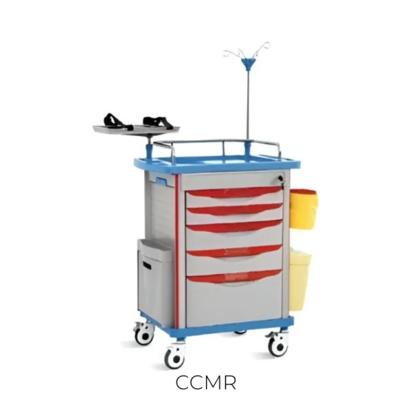 Carro Rojo de ABS CCMR INMED