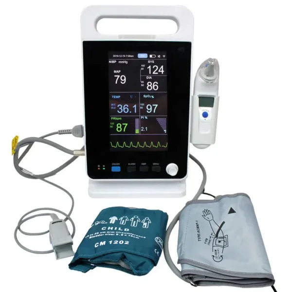 monitor de signos vitales Xignal 7 pulgadas monitor portátil Xignal M7R