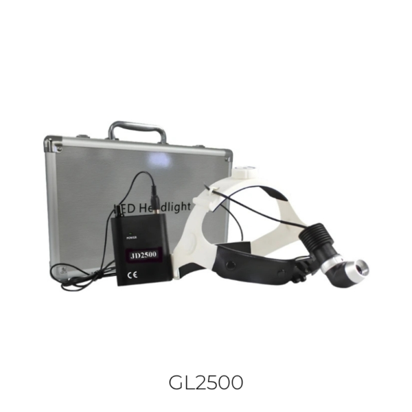 Lámpara Frontal LED GL2500 85,000 Lux