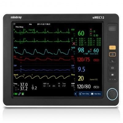 monitor de signos vitales uMEC 12 con capnografía