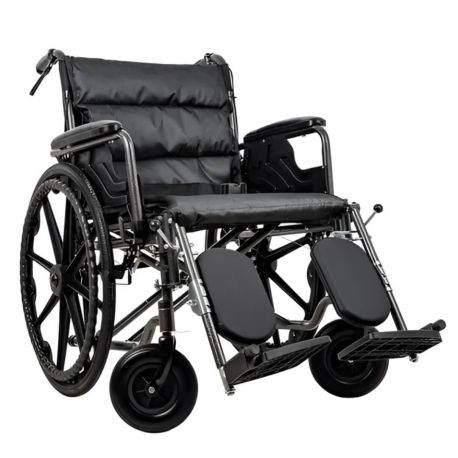 Silla de Ruedas Bariátrica Con Elevapiernas 20" Z-OR319C11