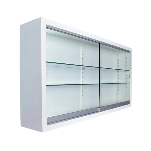 Vitrina contra muro de 120 cm