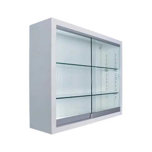 Vitrina contra muro de 75 cm