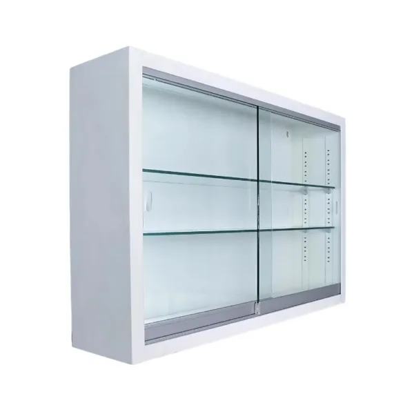 Vitrina contra muro de 90 cm
