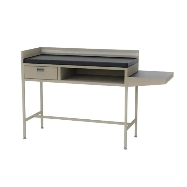 Mesa de exploración pediátrica tubular