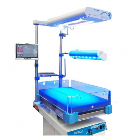 Cuna térmica SD (servo digital) con pantalla y sensor de oximetria TÁCTIL 7 TSDPT